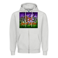 Dove Grey home sweet home tumbler Zipper Hoodie - BundleAndBundleShop