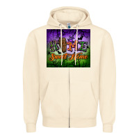 Sandshell home sweet home tumbler Zipper Hoodie - BundleAndBundleShop
