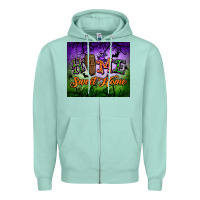 Seafoam home sweet home tumbler Zipper Hoodie - BundleAndBundleShop