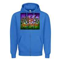 True Royal home sweet home tumbler Zipper Hoodie - BundleAndBundleShop