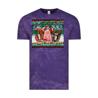 Cloud Purple joy pig Vintage Tee - RanaPortraitStore