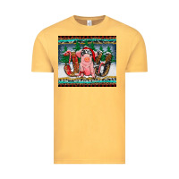Vintage Mustard joy pig Vintage Tee - RanaPortraitStore