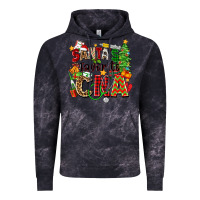 Cloud Black santa's favorite cna Vintage Hoodie - Zillion Design Studio