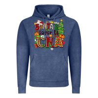 Vintage Denim santa's favorite cna Vintage Hoodie - Zillion Design Studio