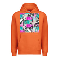 Carrot nail polish with cowhide and plaid seamless pattern bbs Premium Hoodie - BundleAndBundleShop
