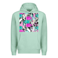 Seafoam nail polish with cowhide and plaid seamless pattern bbs Premium Hoodie - BundleAndBundleShop