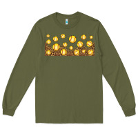 Army Green leopard softball 16oz libbey glass Long Sleeve Tee - HRA Design Shop