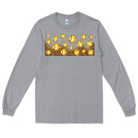 Heather Grey leopard softball 16oz libbey glass Long Sleeve Tee - HRA Design Shop