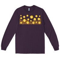 Plum leopard softball 16oz libbey glass Long Sleeve Tee - HRA Design Shop