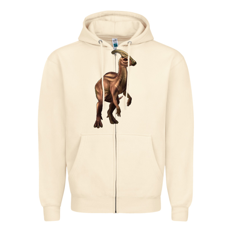 Parasaurolophus Zipper Hoodie by Artiststas | Teevron