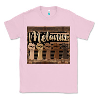Bubblegum Pink melanin American flag Classic Tee - HRA Design Shop