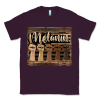Plum melanin American flag Classic Tee - HRA Design Shop