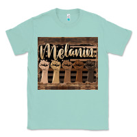 Seafoam melanin American flag Classic Tee - HRA Design Shop