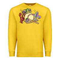 Lemon mardi gras baseball Premium Sweatshirt - MaliasSmallBusiness