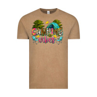 Vintage Coffee camping vibes Vintage Tee - Zillion Design Studio