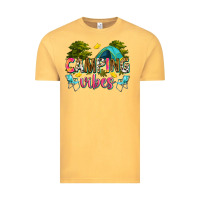 Vintage Mustard camping vibes Vintage Tee - Zillion Design Studio