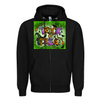Black trick or treat tumbler Zipper Hoodie - BundleAndBundleShop