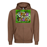 Chestnut trick or treat tumbler Zipper Hoodie - BundleAndBundleShop