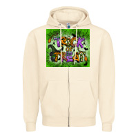 Sandshell trick or treat tumbler Zipper Hoodie - BundleAndBundleShop
