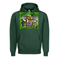 Sports Green trick or treat tumbler Zipper Hoodie - BundleAndBundleShop