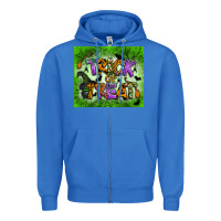 True Royal trick or treat tumbler Zipper Hoodie - BundleAndBundleShop