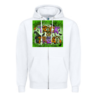 Trick Or Treat Tumbler Zipper Hoodie | Teevron