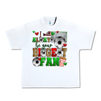 White i will always be your biggest fan soccer Urban Heavy Tee - Zillion Design Studio