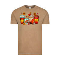 Vintage Coffee firefighter coffee cups Vintage Tee - Zillion Design Studio