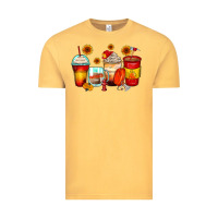 Vintage Mustard firefighter coffee cups Vintage Tee - Zillion Design Studio