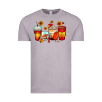 Vintage Zinc firefighter coffee cups Vintage Tee - Zillion Design Studio
