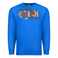 True Royal we walk by faith not by sight Premium Sweatshirt - MaliasSmallBusiness