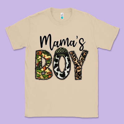 Mama's Boy Classic Tee Designed By Cowhidedigitalart