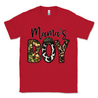 Red mama's boy Classic Tee - CowhideDigitalArt