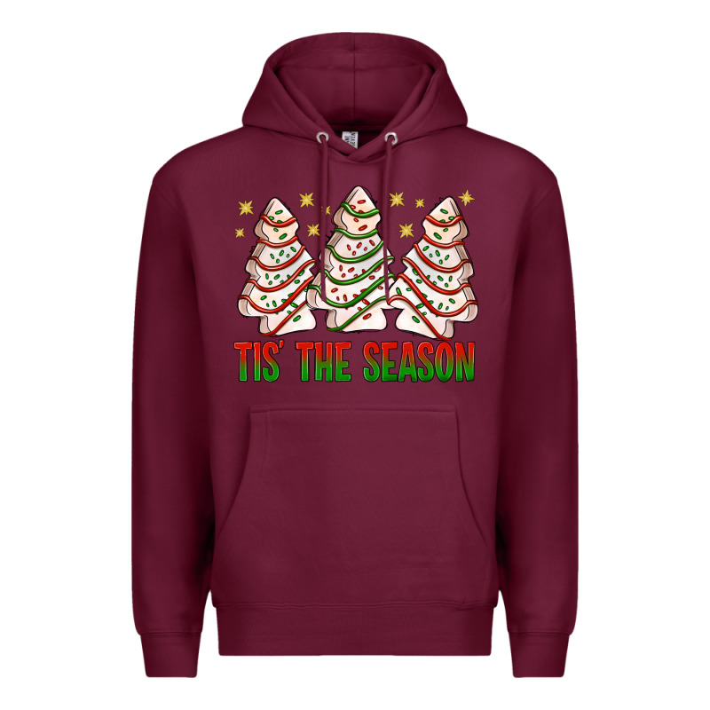 Tis' The Season With Christmas Cakes  Bbs Premium Hoodie by BundleAndBundleShop | Teevron