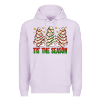 Lilac tis' the season with christmas cakes  bbs Premium Hoodie - BundleAndBundleShop