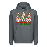 Rock tis' the season with christmas cakes  bbs Premium Hoodie - BundleAndBundleShop