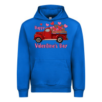Cobalt happy valentine's day truck hearts Urban Hoodie - RanaPortraitStore