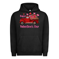 Pigment Black happy valentine's day truck hearts Urban Hoodie - RanaPortraitStore