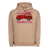 Pigment Burro happy valentine's day truck hearts Urban Hoodie - RanaPortraitStore