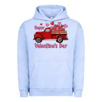 Pigment Grape Ice happy valentine's day truck hearts Urban Hoodie - RanaPortraitStore