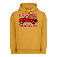 Pigment Peanut Butter happy valentine's day truck hearts Urban Hoodie - RanaPortraitStore