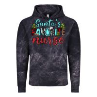 Cloud Black santa s favorite nurse Vintage Hoodie - JahusDesignShop