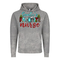 Cloud Rock santa s favorite nurse Vintage Hoodie - JahusDesignShop