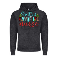 Vintage Black santa s favorite nurse Vintage Hoodie - JahusDesignShop
