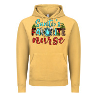Vintage Mustard santa s favorite nurse Vintage Hoodie - JahusDesignShop