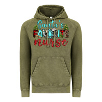 Vintage Olive santa s favorite nurse Vintage Hoodie - JahusDesignShop