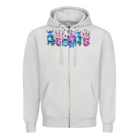 Dove Grey stitch coffee cups libbey glass Zipper Hoodie - Jasminsmagicworld