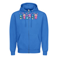 True Royal stitch coffee cups libbey glass Zipper Hoodie - Jasminsmagicworld
