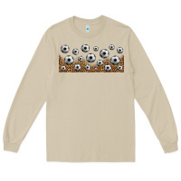 Mushroom leopard soccer 16oz libbey glass Long Sleeve Tee - HRA Design Shop