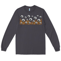 Smoke leopard soccer 16oz libbey glass Long Sleeve Tee - HRA Design Shop